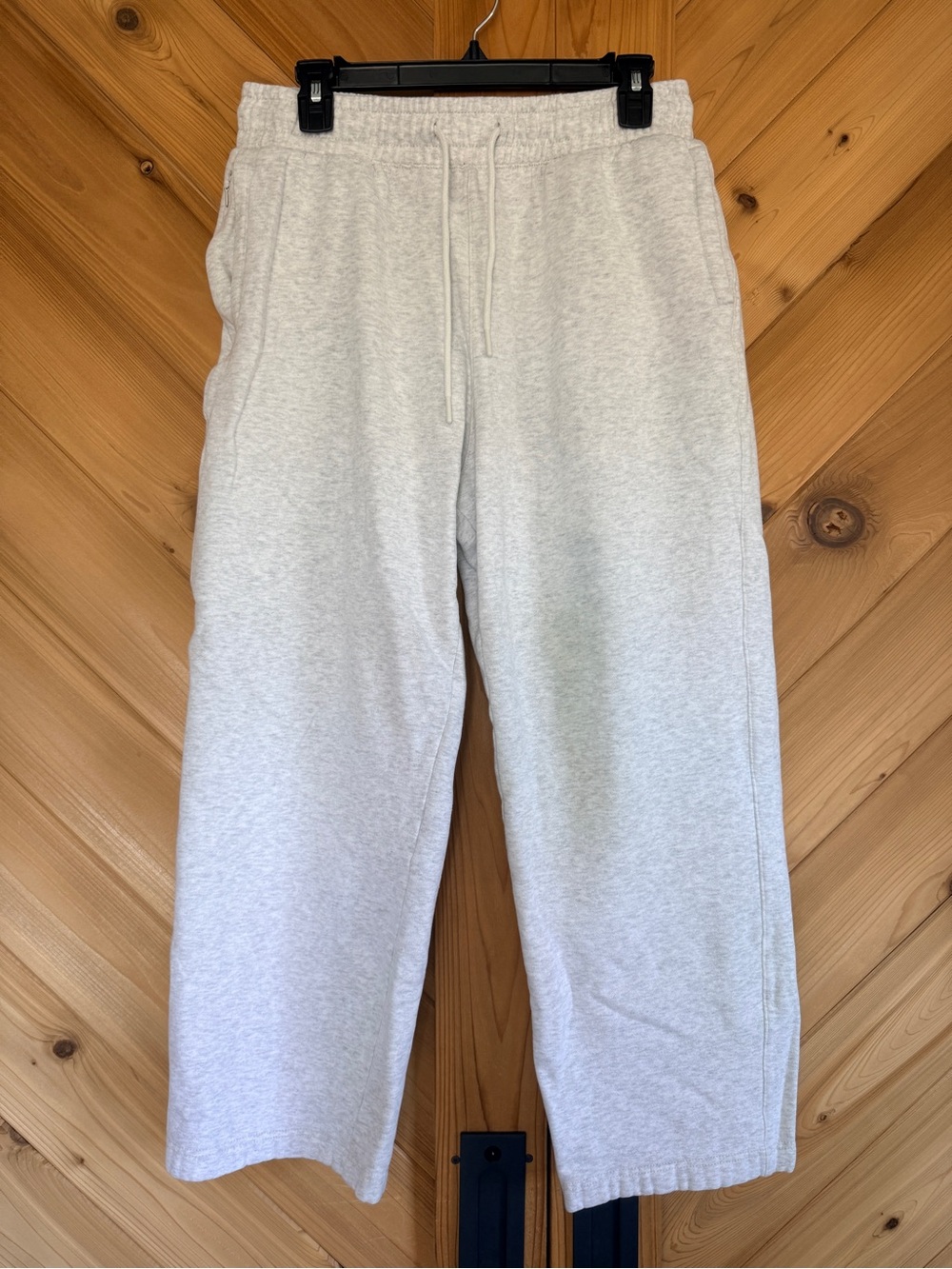Aeropostale Cream Fleece Hoodie Interior